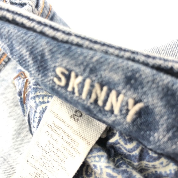 American Eagle Y2K Low Rise Skinny Jeans - Picture 4 of 4